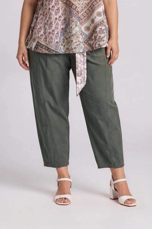 Παντελόνι Relaxed Fit Διακοσμητική Ζώνη