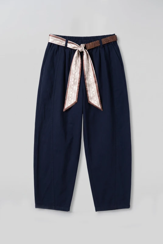 Παντελόνι Relaxed Fit Διακοσμητική Ζώνη