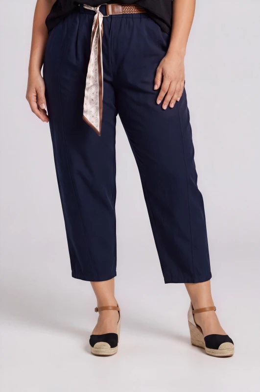 Παντελόνι Relaxed Fit Διακοσμητική Ζώνη