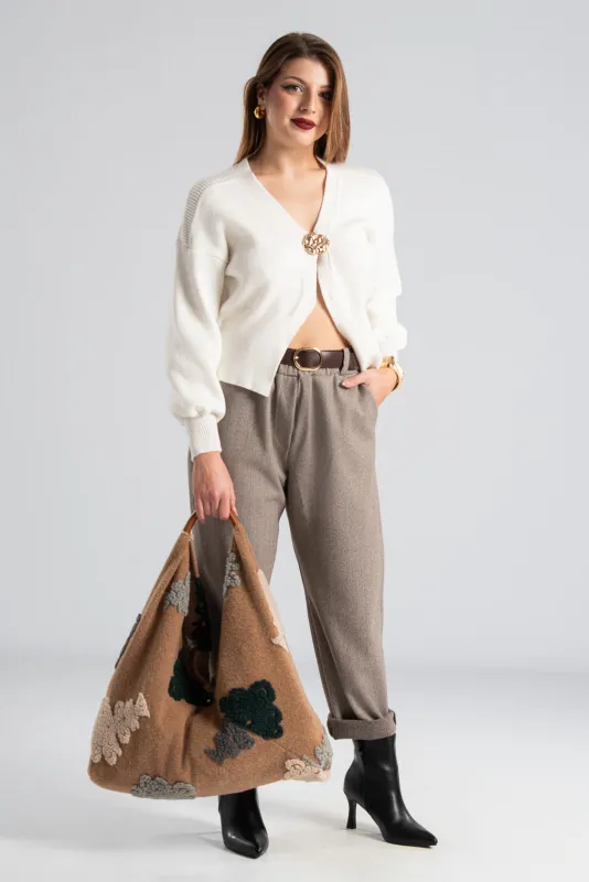 Παντελόνι Ρίγες Λάστιχο Ζώνη