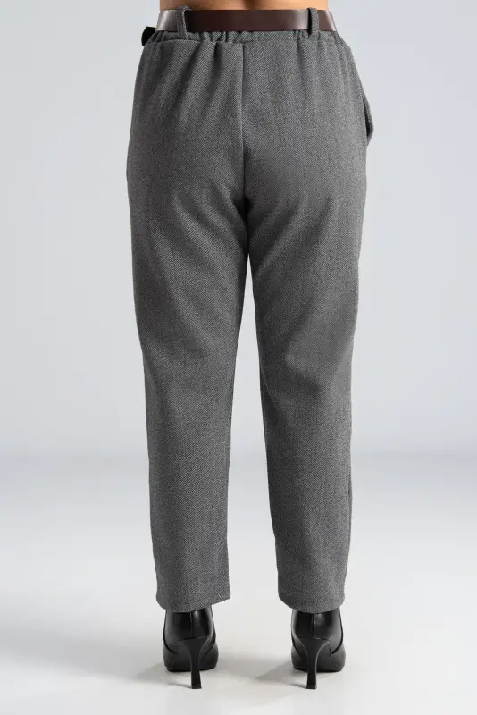 Παντελόνι Ρίγες Λάστιχο Ζώνη