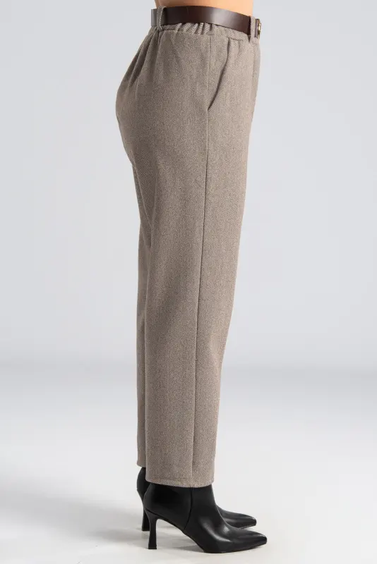 Παντελόνι Ρίγες Λάστιχο Ζώνη