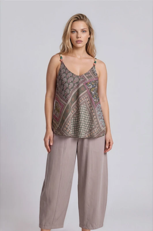 Solid Color Corduroy Pants