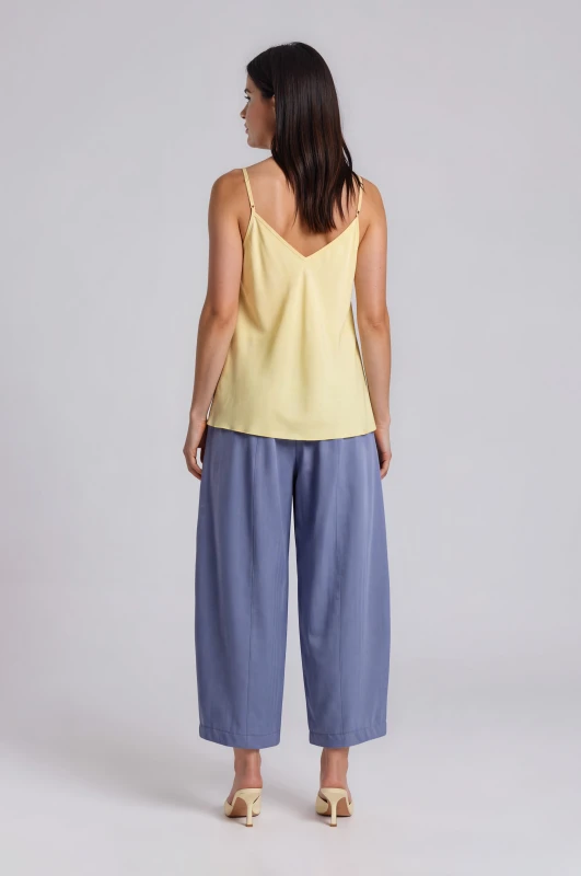 Solid Color Corduroy Pants