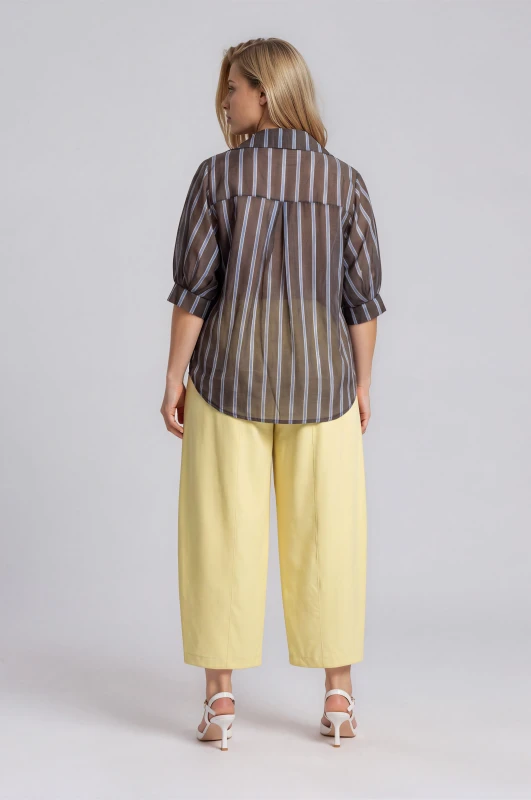 Solid Color Corduroy Pants