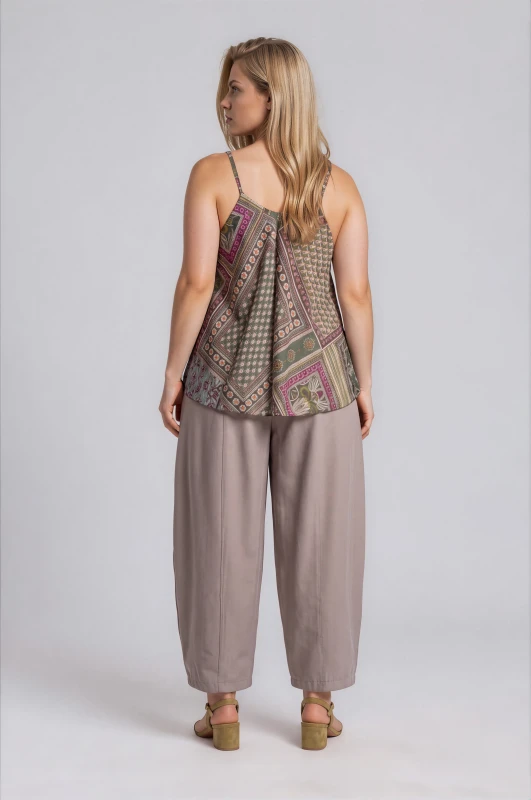 Solid Color Corduroy Pants