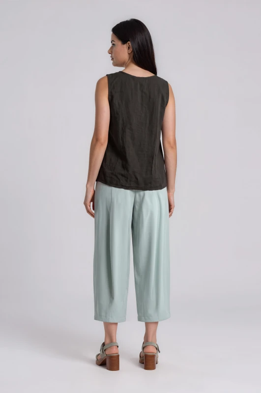 Solid Color Corduroy Pants