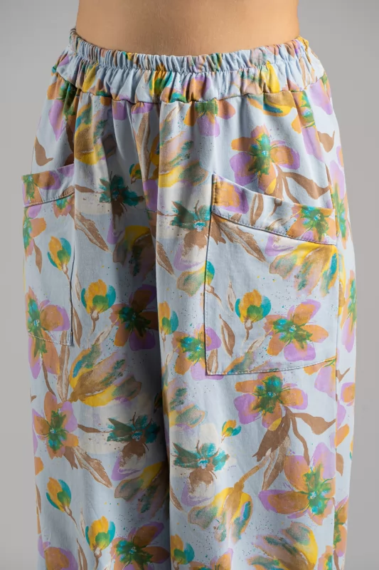 Pants Floral Shawl 
