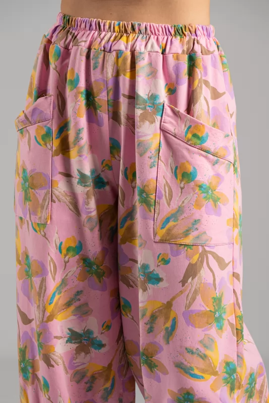 Pants Floral Shawl 