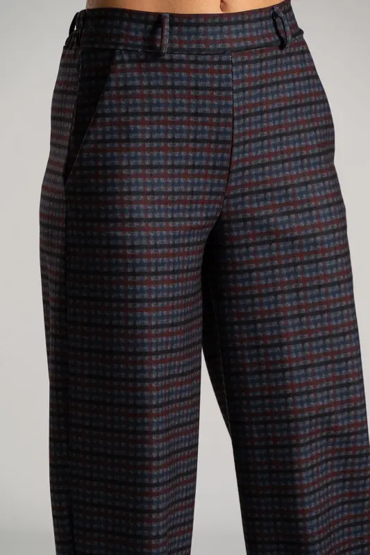 Παντελόνι Slouchy Καρώ Vichy