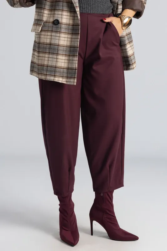 Παντελόνι Slouchy Λάστιχο Μονόχρωμο