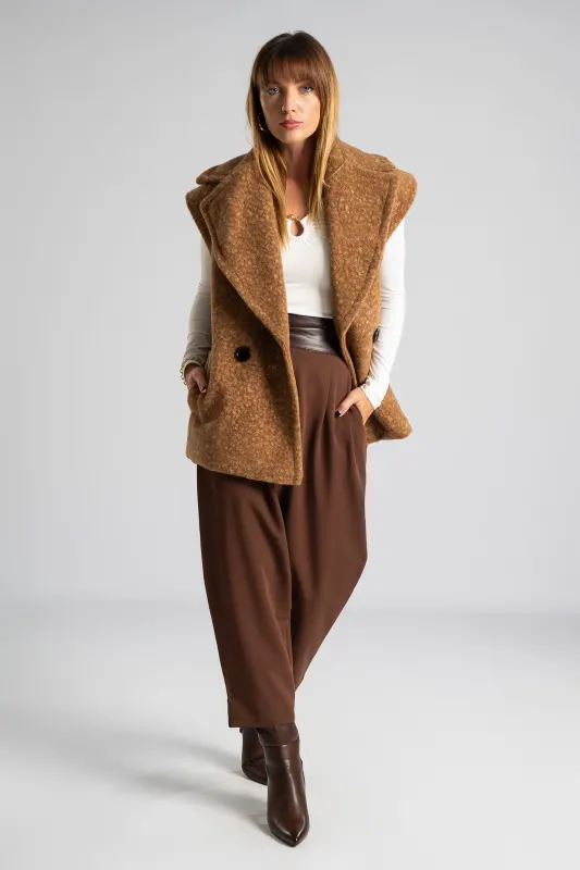 Παντελόνι Slouchy Πιέτες
