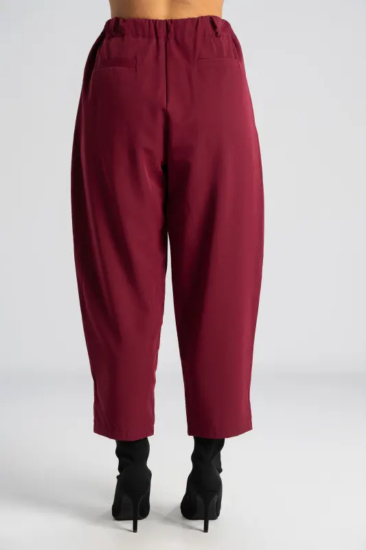 Παντελόνι Slouchy Πιέτες