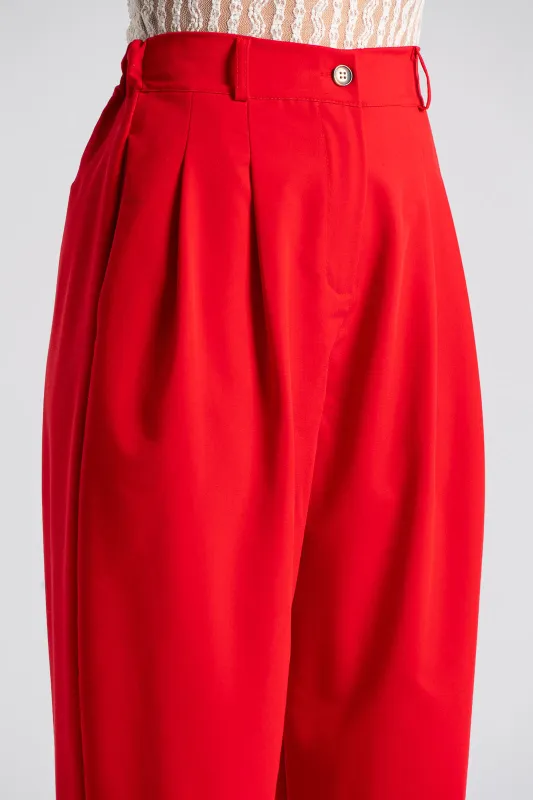 Pants Slouchy Pleated 