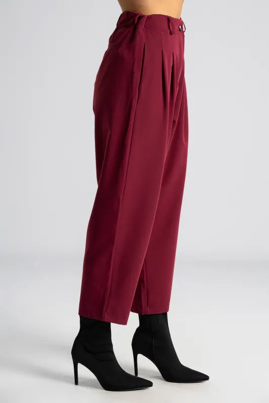 Παντελόνι Slouchy Πιέτες