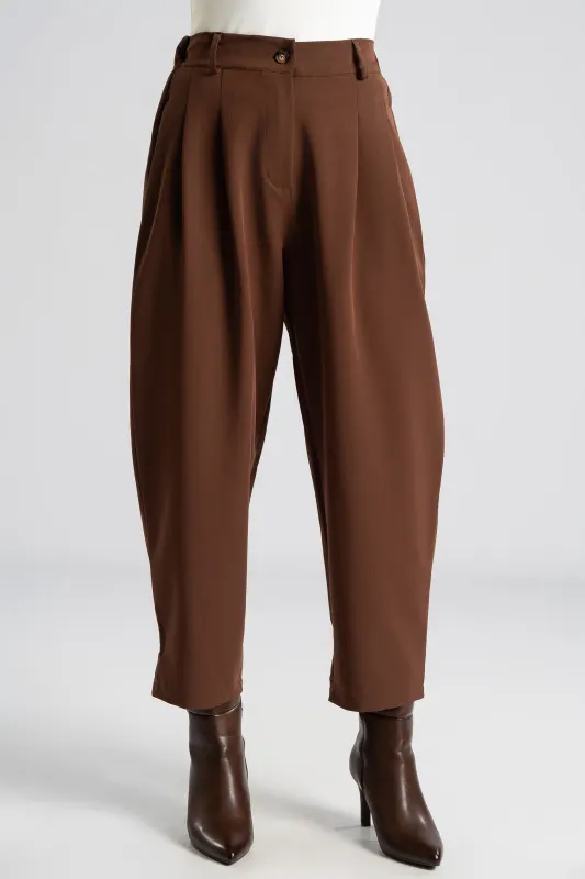 Παντελόνι Slouchy Πιέτες