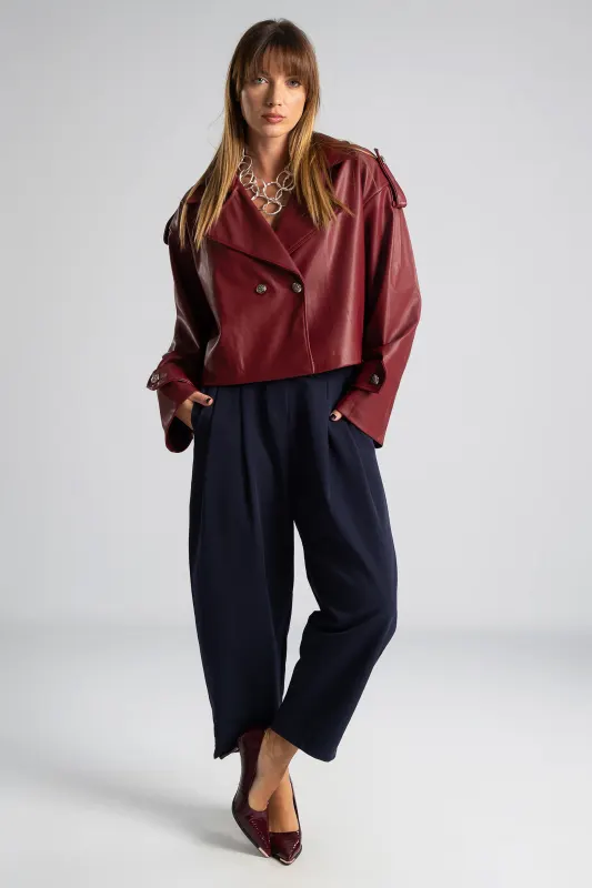 Παντελόνι Slouchy Πιέτες