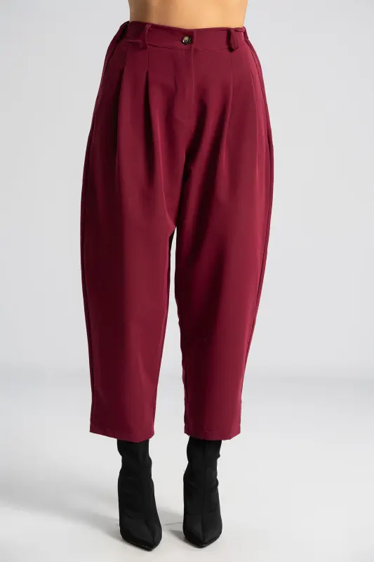 Παντελόνι Slouchy Πιέτες