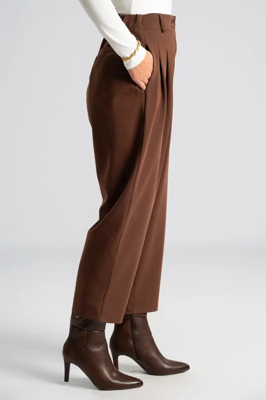 Παντελόνι Slouchy Πιέτες