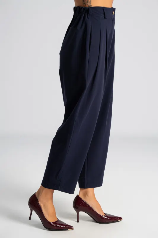Παντελόνι Slouchy Πιέτες