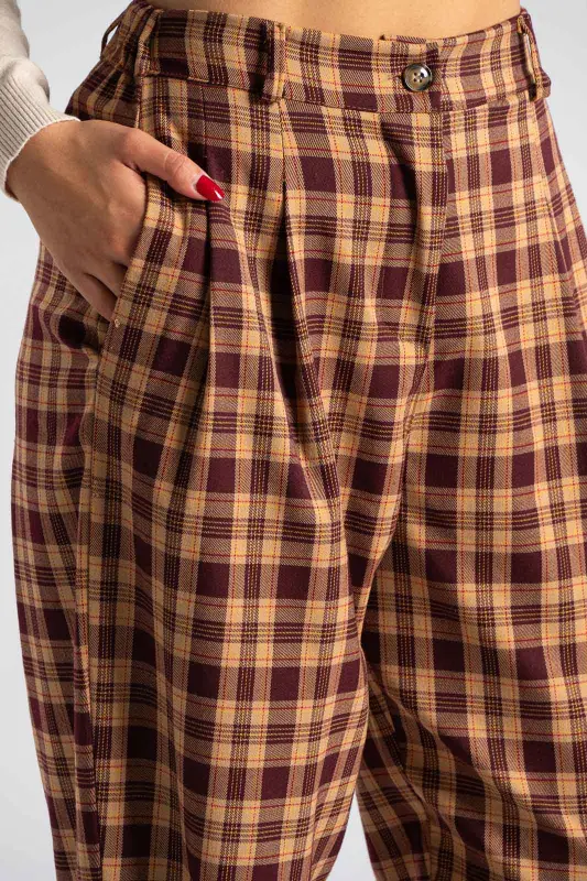 Παντελόνι Slouchy Πιέτες