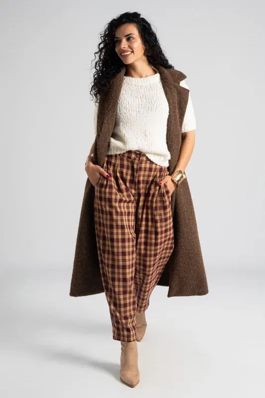 Παντελόνι Slouchy Πιέτες