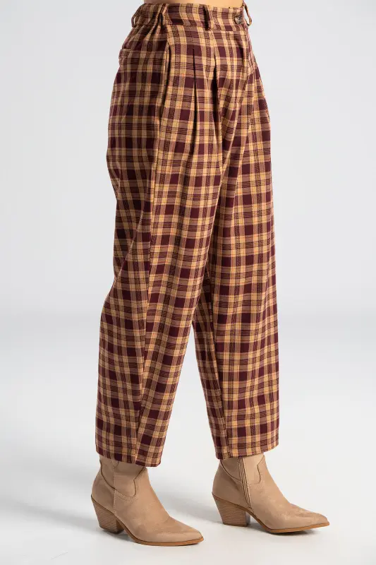 Παντελόνι Slouchy Πιέτες