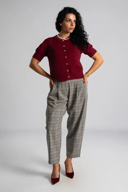 Pants Slouchy Pleated 