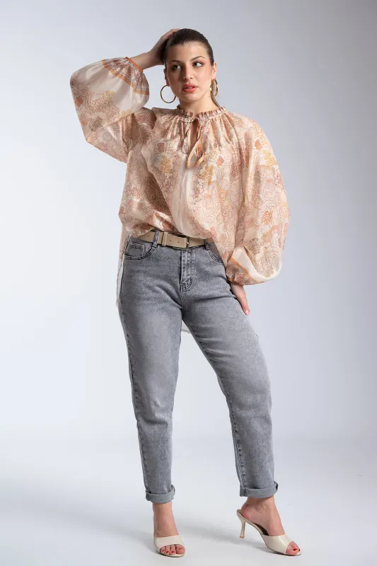 Παντελόνι Τζιν Δερματίνη Ζώνη