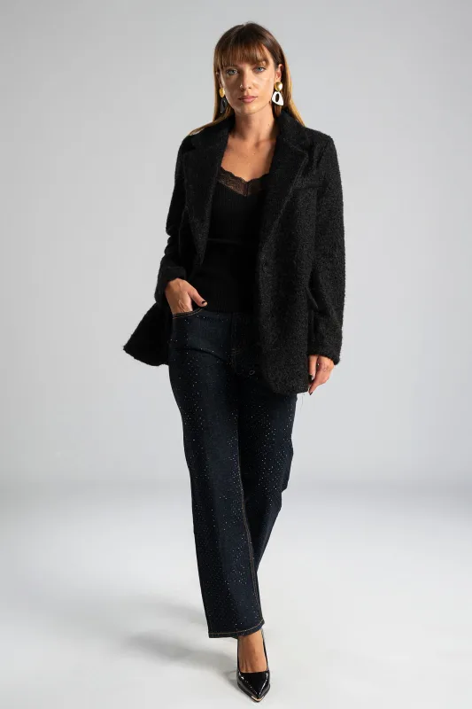 Jeans Trousers Strass