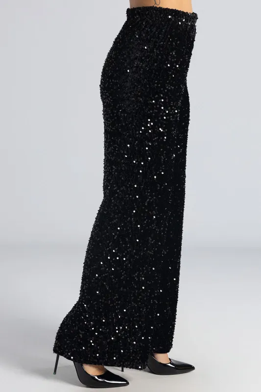 Παντελόνι Velvet Παγιέτα