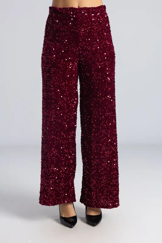 Παντελόνι Velvet Παγιέτα