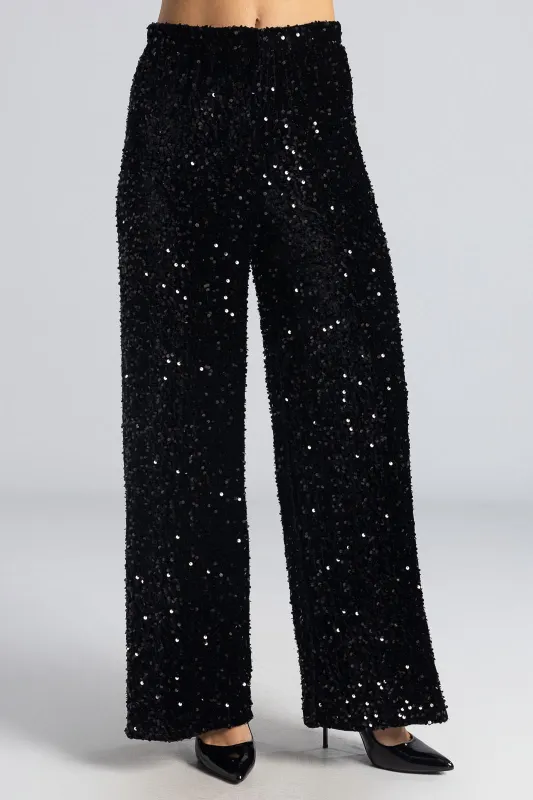 Παντελόνι Velvet Παγιέτα
