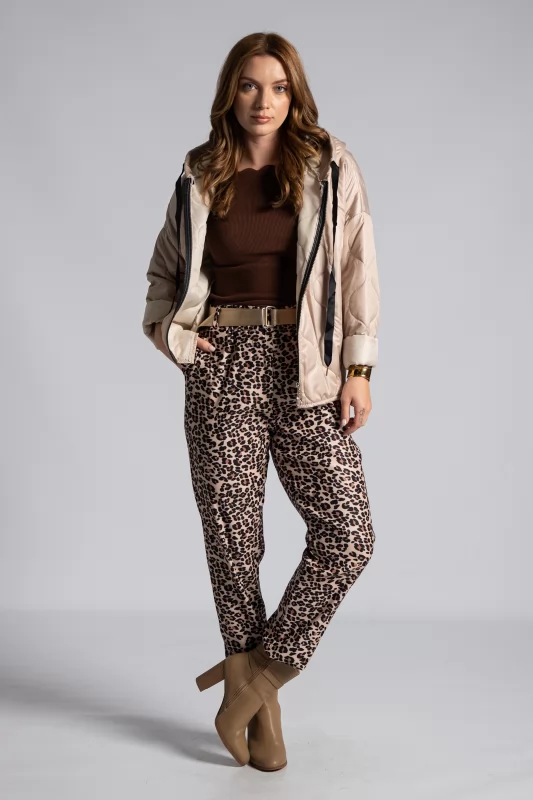 Pants Ruffles Animal Pattern