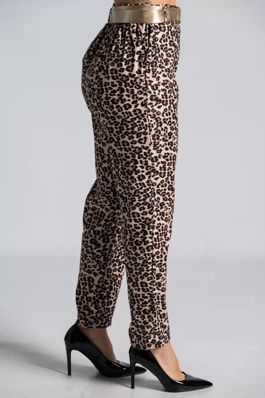 Pants Ruffles Animal Pattern