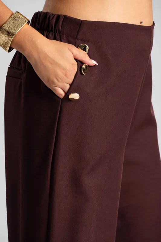 Pants Fabric Buttons
