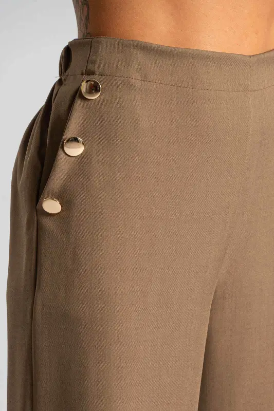 Pants Fabric Buttons