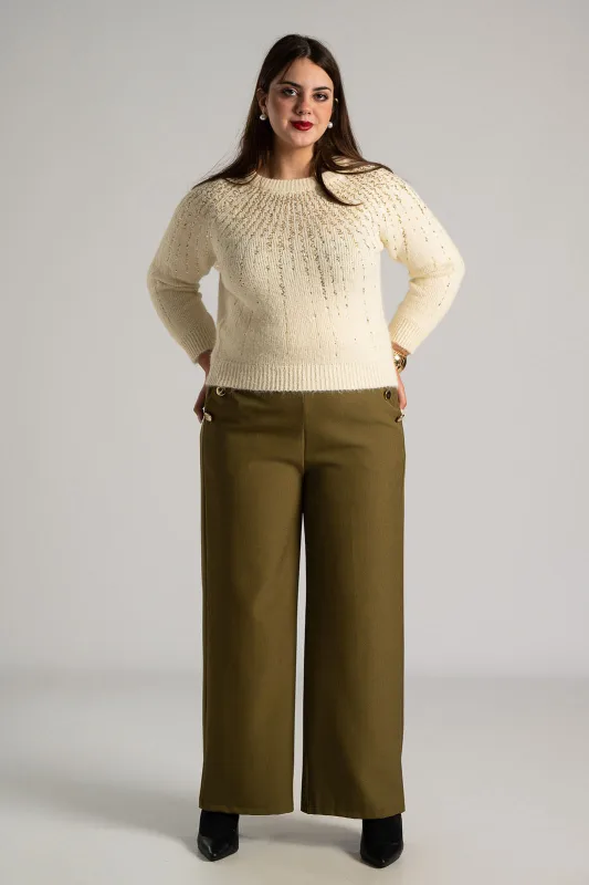 Παντελόνι Υφασμάτινο Κουμπιά