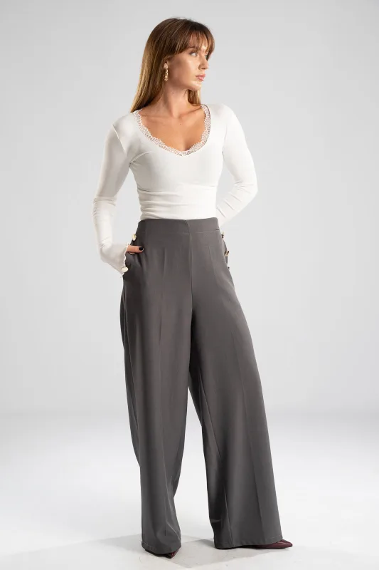 Pants Fabric Buttons
