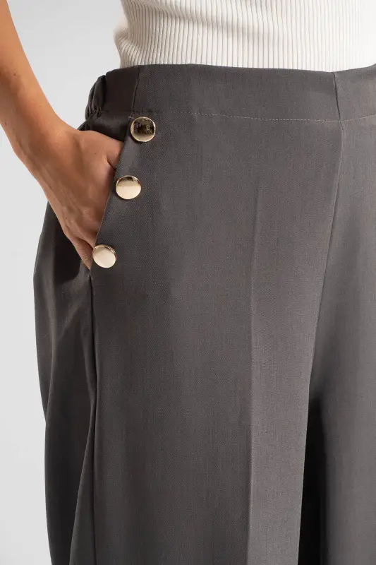 Pants Fabric Buttons