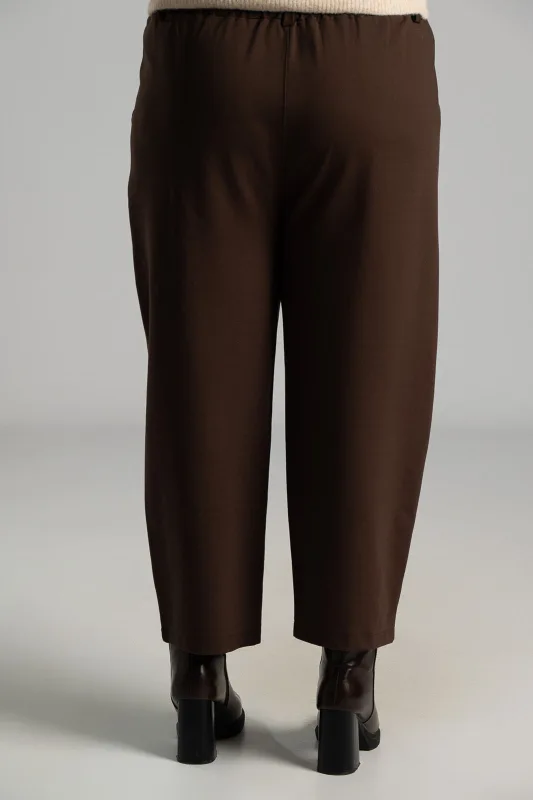 Παντελόνι Υφασμάτινο Πιέτες Καρφίτσα