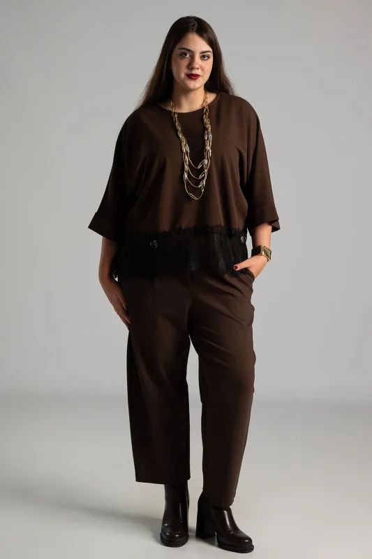 Trousers Fabric Pleats Pin