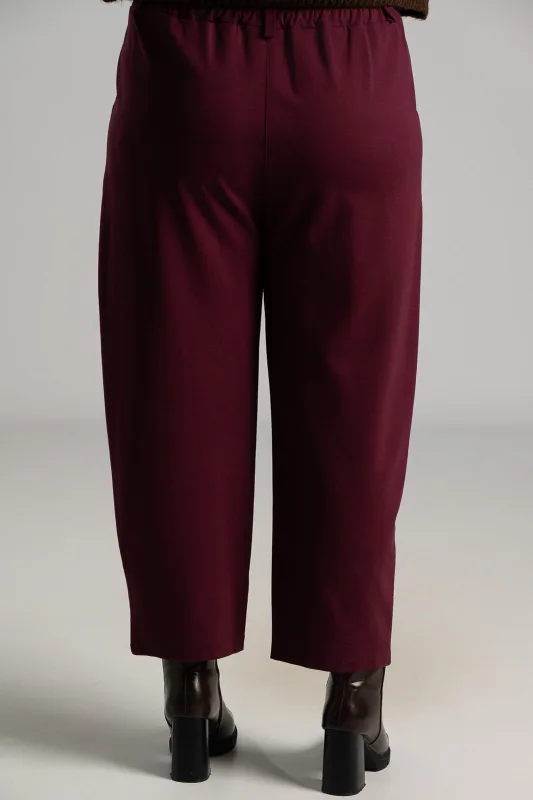 Παντελόνι Υφασμάτινο Πιέτες Καρφίτσα