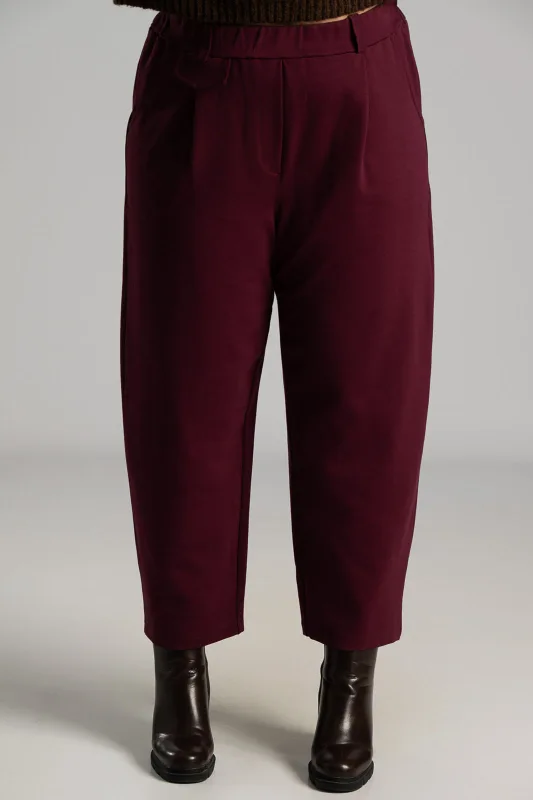 Παντελόνι Υφασμάτινο Πιέτες Καρφίτσα