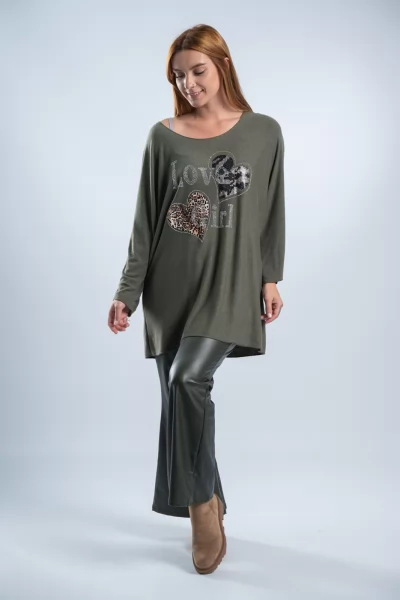 Pantelocolan Leatherette Bell Khaki