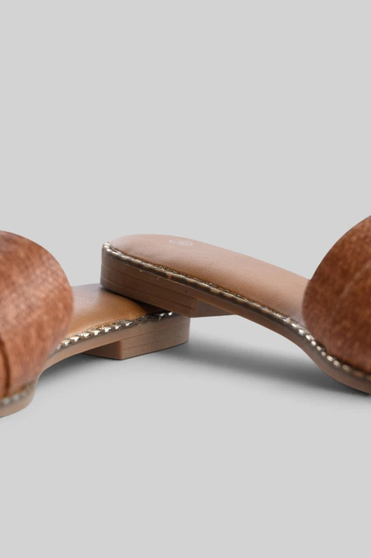 Elegant Slippers Gold Details 