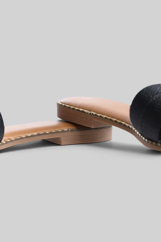 Elegant Slippers Gold Details 