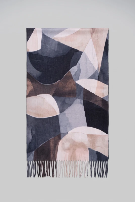 Πασμίνα Abstract Με Κρόσσια