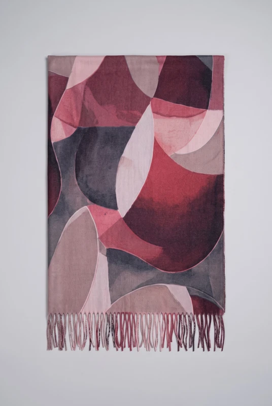 Πασμίνα Abstract Με Κρόσσια