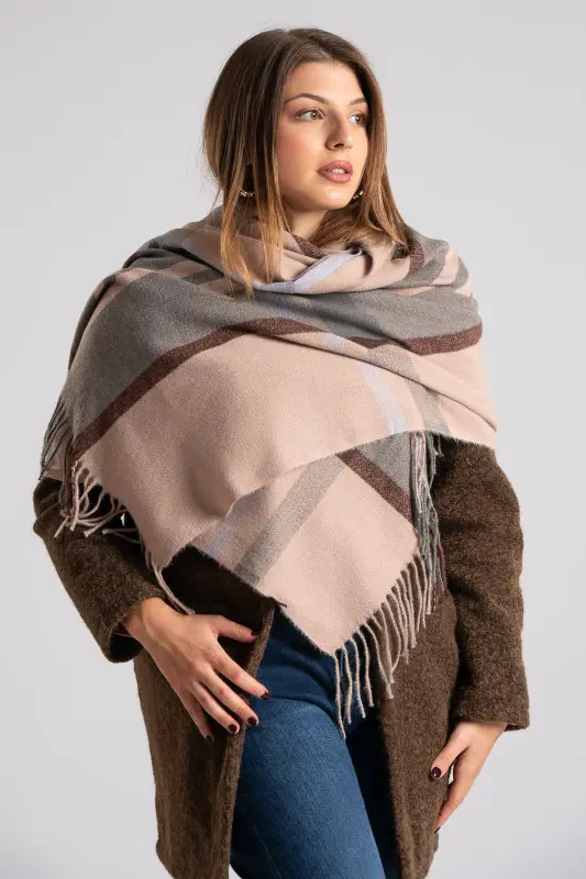 Πασμίνα Καρό Κρόσια